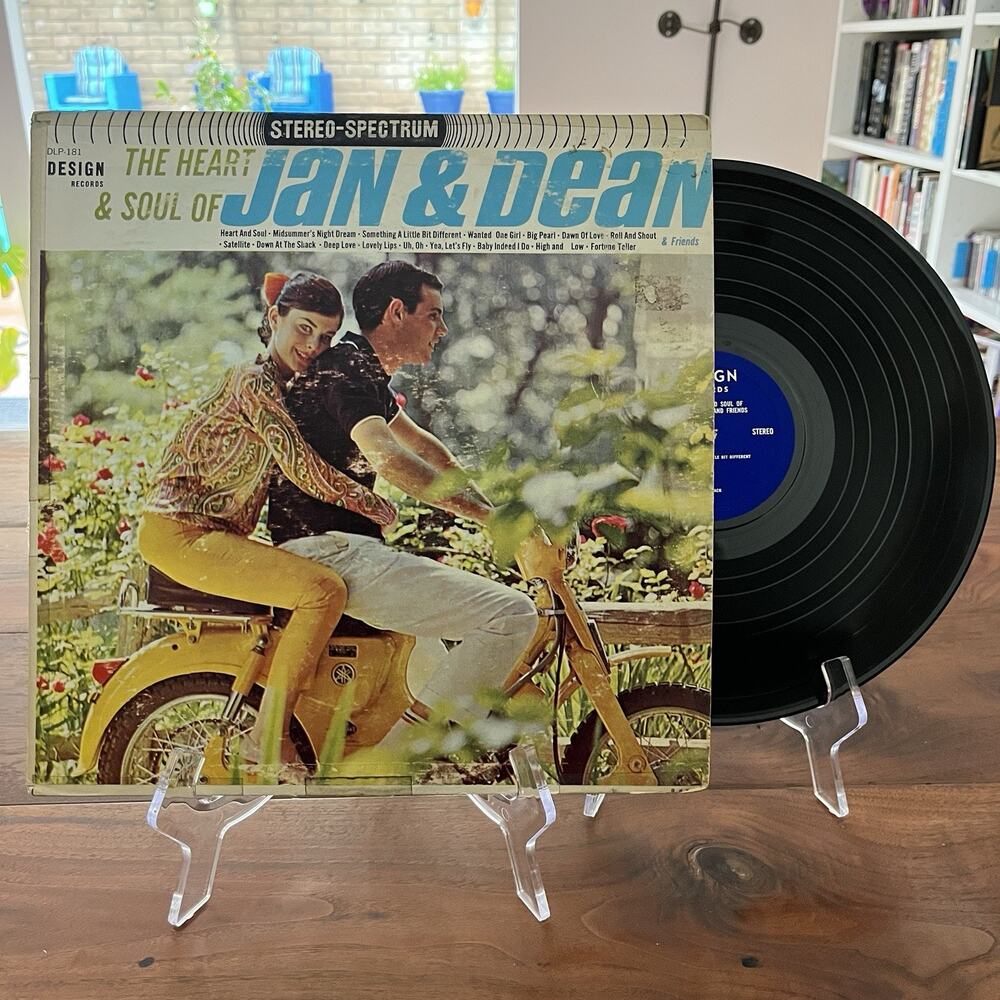 The Heart & Soul Of Jan & Dean And Friends Vinyl LP 1962 Design Records SDLP-181